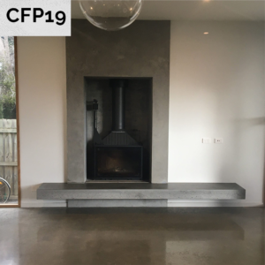 Concrete Fireplace CFP19