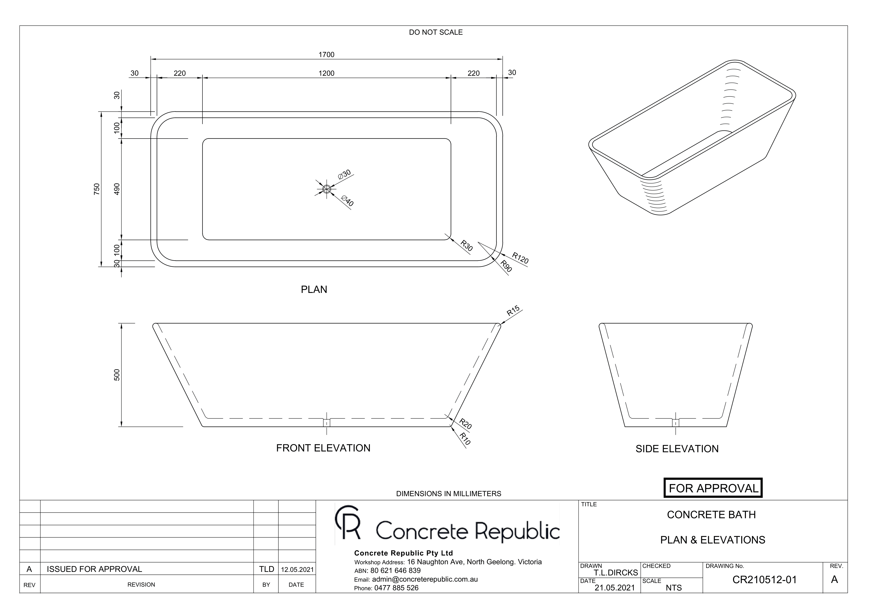 product sheet
