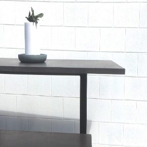 Concrete fire heather tiles